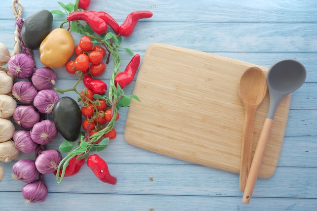 Kuchenny blat z przyborami